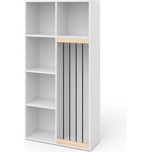 Bild für Kinderregal Marvin Weiß 72 x 143 cm Vicco