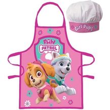 Bild für Paw Patrol Skye & Everest Girl Pups 2 tlg. Mädchen Küchen-Set Kochschürze & Kochmütze