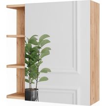 Bild für Spiegelschrank Fynn Goldkraft Eiche 62 x 64 cm Vicco