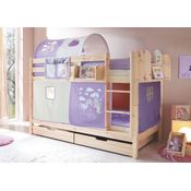 Etagenbett "Marcel" 90x200 Kiefer massiv Natur