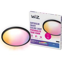 Bild für WIZ LED-Deckenleuchte SuperSlim 42 x 3,2 cm 22W warmweiß bis kaltweiß smart RGB schwarz