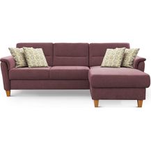 Bild für CAVADORE Schlafsofa Palera / Federkern-Ecksofa mit Schlaffunktion und Bettkasten / 244 x 89 x 163 / Chenille-Bezug