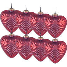 Bild für Weihnachtskugel 8er Set FERIABLE Glas Rot