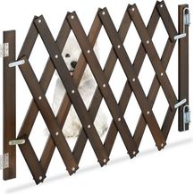 Bild für Ausziehbares Hundeabsperrgitter in Braun