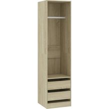 Bild für vidaXL Kleiderschrank mit Schubladen Sonoma-Eiche 50x50x200 cm 800615