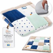 Bild für Baby Krabbeldecke Velvet spieldecke 100x100 cm