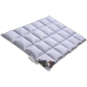 Vitaschlaf Daunenbettdecke Vitaschlaf® Wild Moscovy® Bettdecken Sommer Winter Ganzjahresdecke, Füllung: Moscovy Daunen 90% und 10% Federn großflockige kältegereifte Naturdaune, alle Wärmestufen, Allergikerfreundlich, Bezug: 100% Baumwolle aus feinster ...