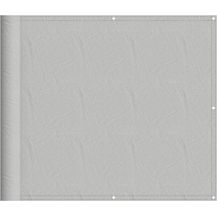 Bild für vidaXL Balkon-Sichtschutz Hellgrau 90x300 cm 100 % Polyester-Oxford 4000007
