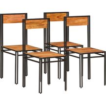 Bild für vidaXL Esszimmerstühle 4 Stk. Massivholz Akazie 275845