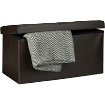 Bild für Sitzbank mit Stauraum Kunstleder