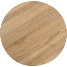 Bild für vidaXL Bistrotisch Hellbraun 80 cm MDF 286424