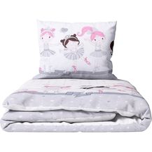 Bild für 2-teiliges Baby Kinder Quilt Bettbezug & Kissen Set 120x90 cm passend für Kleinkinderbett Bett Muster 10