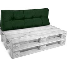 Bild für Beautissu Palettenkissen Rückenkissen Style 1 teilig dunkelgrün