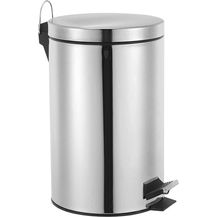 Bild für Geruchsdichter Tret Mülleimer aus Edelstahl mit Deckel
