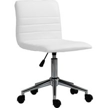 Bild für SVITA LINUS Schreibtischstuhl Kinder Drehstuhl Kunstlederbezug Weiß