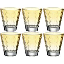 Bild für Leonardo OPTIC Trinkglas klein 215 ml Pastell apricot 6er Set