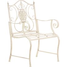 Bild für CLP Stuhl Punjab mit Armlehne,antik-creme