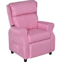 Bild für HOMCOM Sessel Kindercouch Kindersessel Stuhl Liegesofa verstellbar Rosa (Kindercouch, 1-St, Kindersessel)