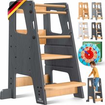 Bild für KIDIZ® Lernturm für Kinder ab 1 Jahr inkl. Lernuhr 