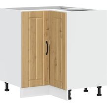 Bild für vidaXL Küchen-Eckunterschrank Lucca Artisan-Eiche Holzwerkstoff 853756