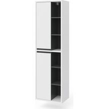 Bild für Badschrank Viola Weiß 50 x 170 cm Vicco