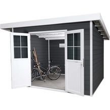 Bild für WPC Gartenhaus mit Pultdach HWC-J94