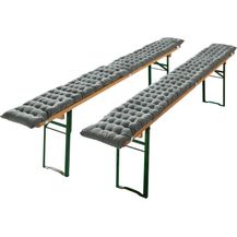 Bild für REDBEST Stuhlkissen Bierbank-Auflage "Seattle" 2er-Pack