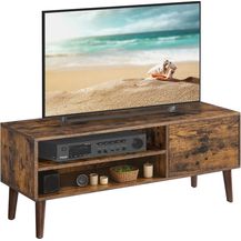 Bild für Vasagle TV-Schrank für Fernseher bis zu 55 Zoll, Holz vintagebraun, 120 x 40 x 49 (BxTxH)