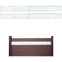 Bild für 2er-Set Dekopaneel für WPC-Sichtschutz Sarthe