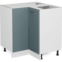 Bild für Eckunterschrank R-Line Blau-Grau 75.6 cm ohne Arbeitsplatte Vicco