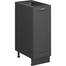 Bild für Apothekerschrank Fame-Line Anthrazit-Gold Landhaus 30 cm 