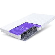 Bild für Matratze 80x200 cm Kindermatratze Bonell Federkernmatratze ALBA 13 cm H2 HR Schaum