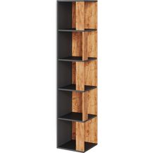 Bild für Eckregal Lio Goldkraft Eiche 33.3 x 162.2 cm Vicco