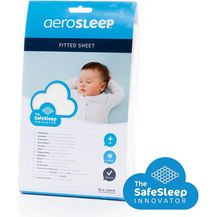 Bild für Aerosleep Spannbettlaken 40 x 90 cm Ecru Ecru