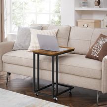 Bild für Vasagle Beistelltisch mit Rollen