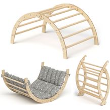 Bild für Bellabino 'Ruki' 2in1 Kletterbogen und Wippe zusammenklappbar