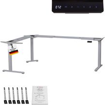 Bild für Albatros LIFT L7S Gestell für Eckschreibtisch Höhenverstellbar Elektrisch silber