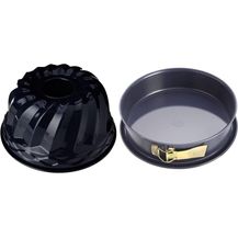 Bild für Dr. Oetker Guglhupf Backform Ø 24 cm Back-Liebe Emaille – Schnitt- & Kratzfeste Gugelhupf Form mit Emaille & Springform Ø 28 cm Back-Liebe Emaille – Runde Backform