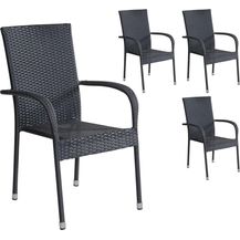 Bild für LC Garden »Lübeck« Gartenstuhl Polyrattan