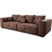 Bild für Cavadore Big Sofa Mavericco / XXL Sofa im modernen Design / Inklusive Rückenkissen und Zierkissen / 287 x 69 x 108 cm (BxHxT)