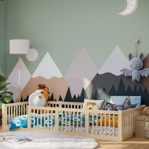 Bild für Bellabino 'Teno' Bodenbett 90x200 cm