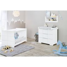 Bild für Pinolino 'Polar' 2-tlg. Babyzimmer-Set weiß
