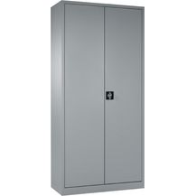 Bild für Aktenschrank Metallschrank mit 2 Türen 4 Fachböden 1945 x 920 x 420 mm lichtgrau