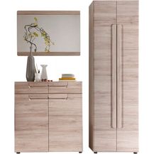 Bild für Garderobe Set Malea Eiche San Remo 3-teilig 170x191 cm