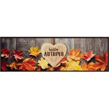 Bild für vidaXL Küchenteppich Waschbar Herbst 60x180 cm Samt 4005627