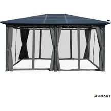 Bild für Brast Alu-Pavillon Premium 3.6x4.8 m grau