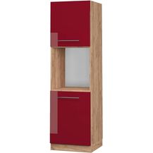 Bild für Herdumbauschrank Fame-Line Bordeaux Hochglanz 60 cm offen Vicco