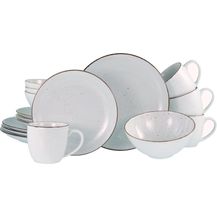 Bild für CreaTable 20317 Kombiservice Vintage Nature für 4 Personen, Porzellan, weiß (1 Set, 16-teilig)