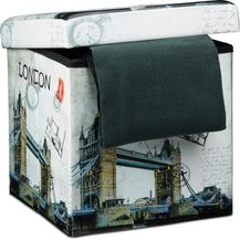 Bild für Sitzhocker mit Stauraum Trendmotiv