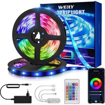 Bild für Led Strip,Smart RGB Led Strip Alexa 15m,Led Streifen Selbstklebend mit Fernbedienung,Timer-Einstellung für Party